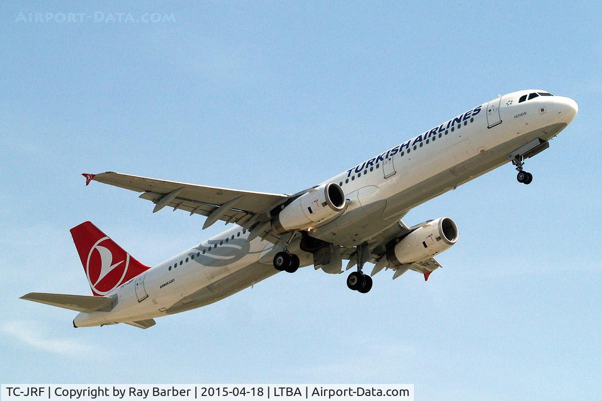 TC-JRF, 2007 Airbus A321-231 C/N 3207, Airbus A321-231 [3207] (THY Turkish Airlines) Istanbul-Ataturk~TC 18/04/2015