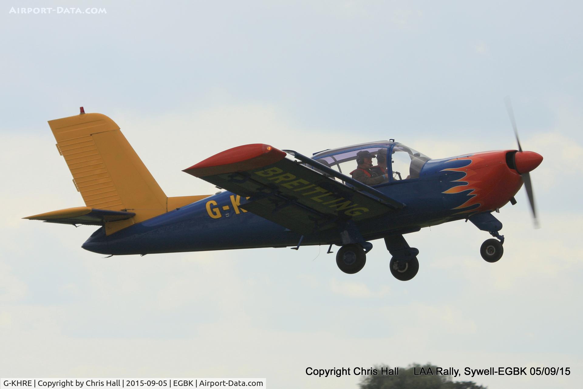 G-KHRE, 1979 Socata Rallye 150SV Garnement C/N 2931, at the LAA Rally 2015, Sywell