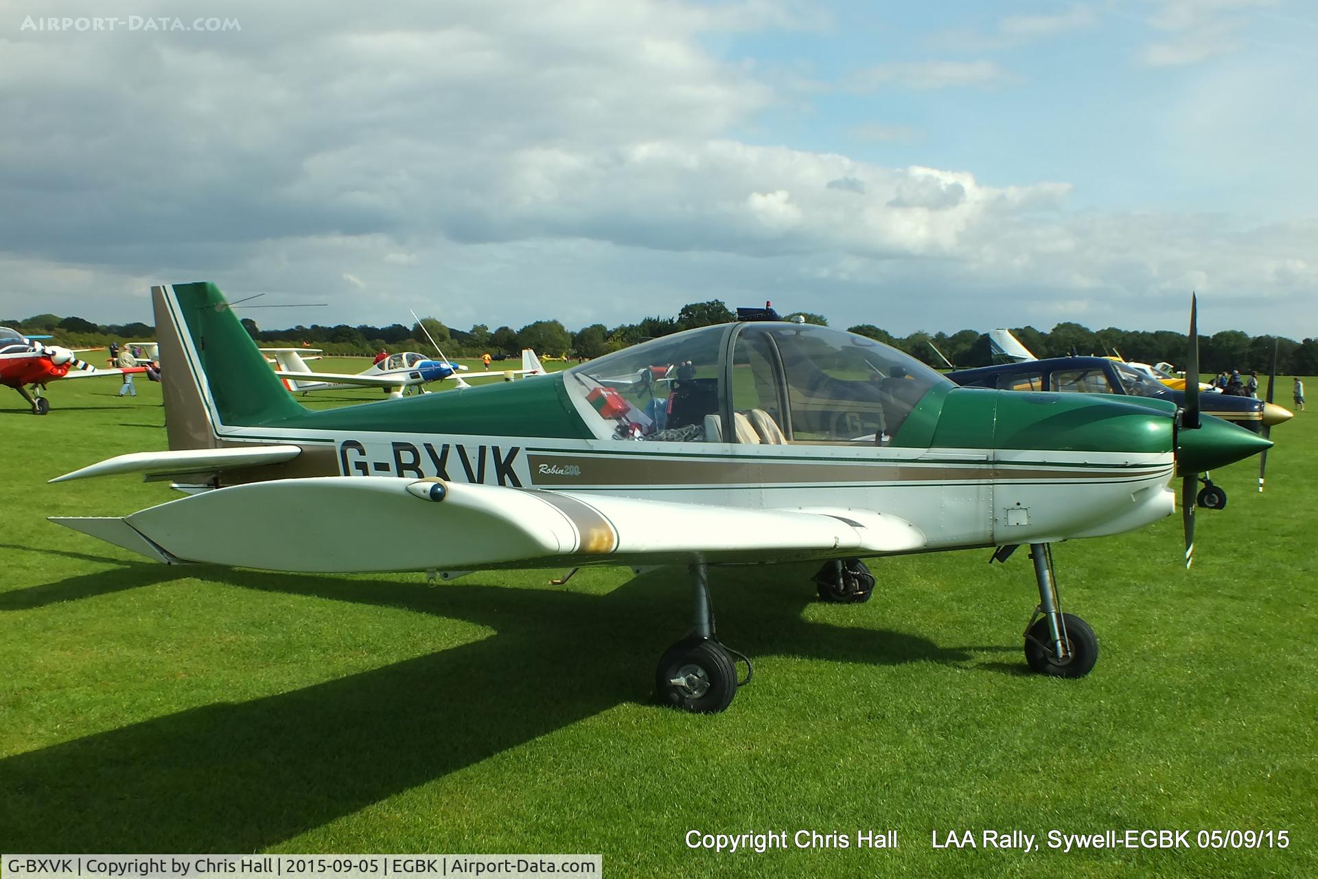 G-BXVK, 1998 Robin HR-200-120B C/N 326, at the LAA Rally 2015, Sywell