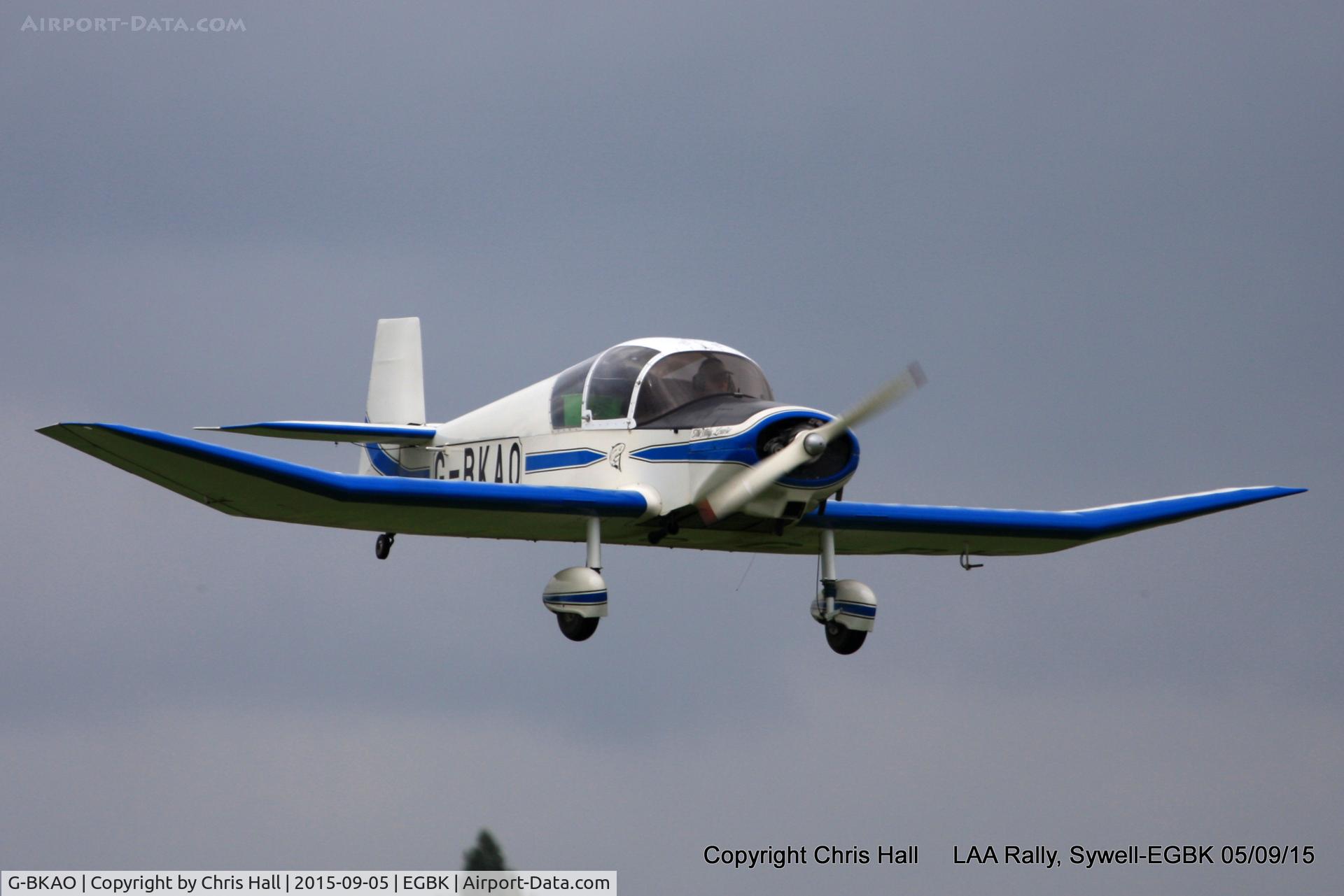 G-BKAO, 1955 Jodel D-112 Club C/N 249, at the LAA Rally 2015, Sywell