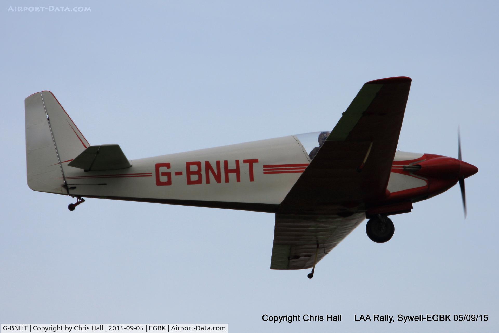 G-BNHT, 1965 Alpavia Fournier RF-3 C/N 80, at the LAA Rally 2015, Sywell