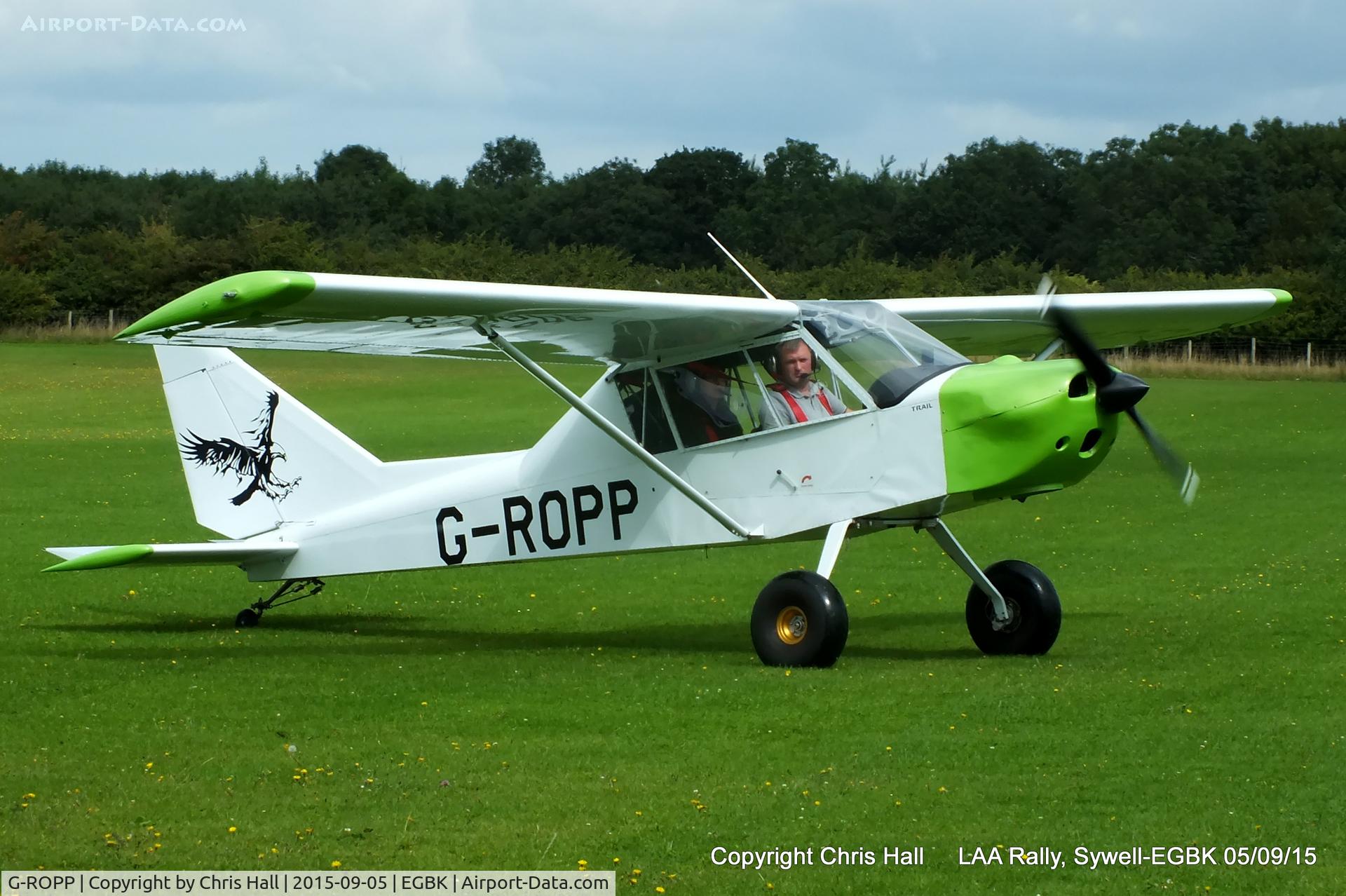 G-ROPP, 2012 Groppo Trial C/N LAA 372-15178, at the LAA Rally 2015, Sywell
