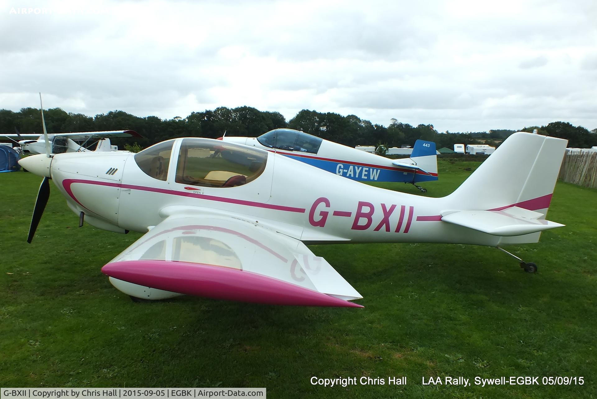 G-BXII, 2001 Europa Tailwheel C/N PFA 247-12812, at the LAA Rally 2015, Sywell