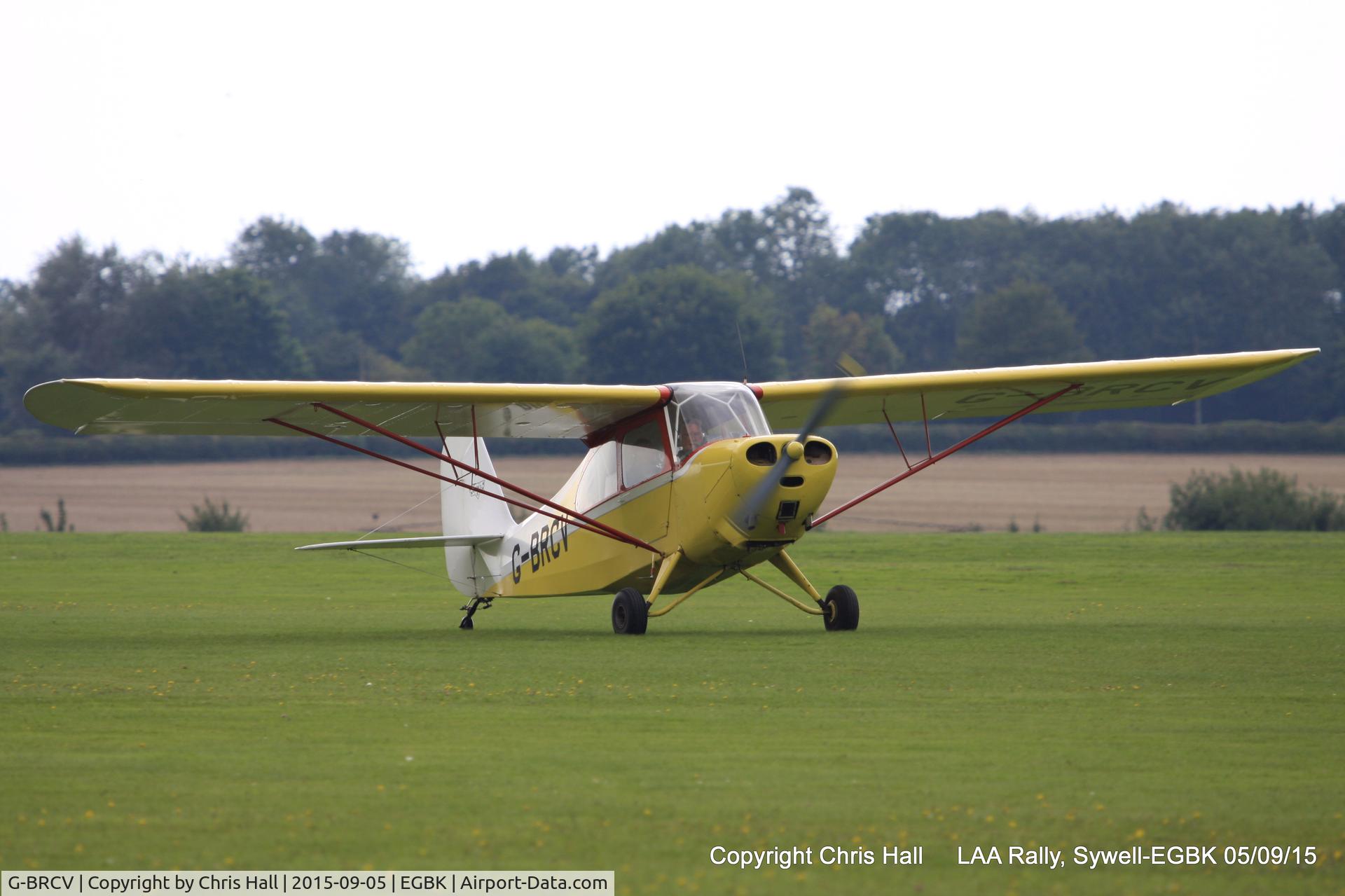 G-BRCV, 1945 Aeronca 7AC Champion C/N 7AC-282, at the LAA Rally 2015, Sywell