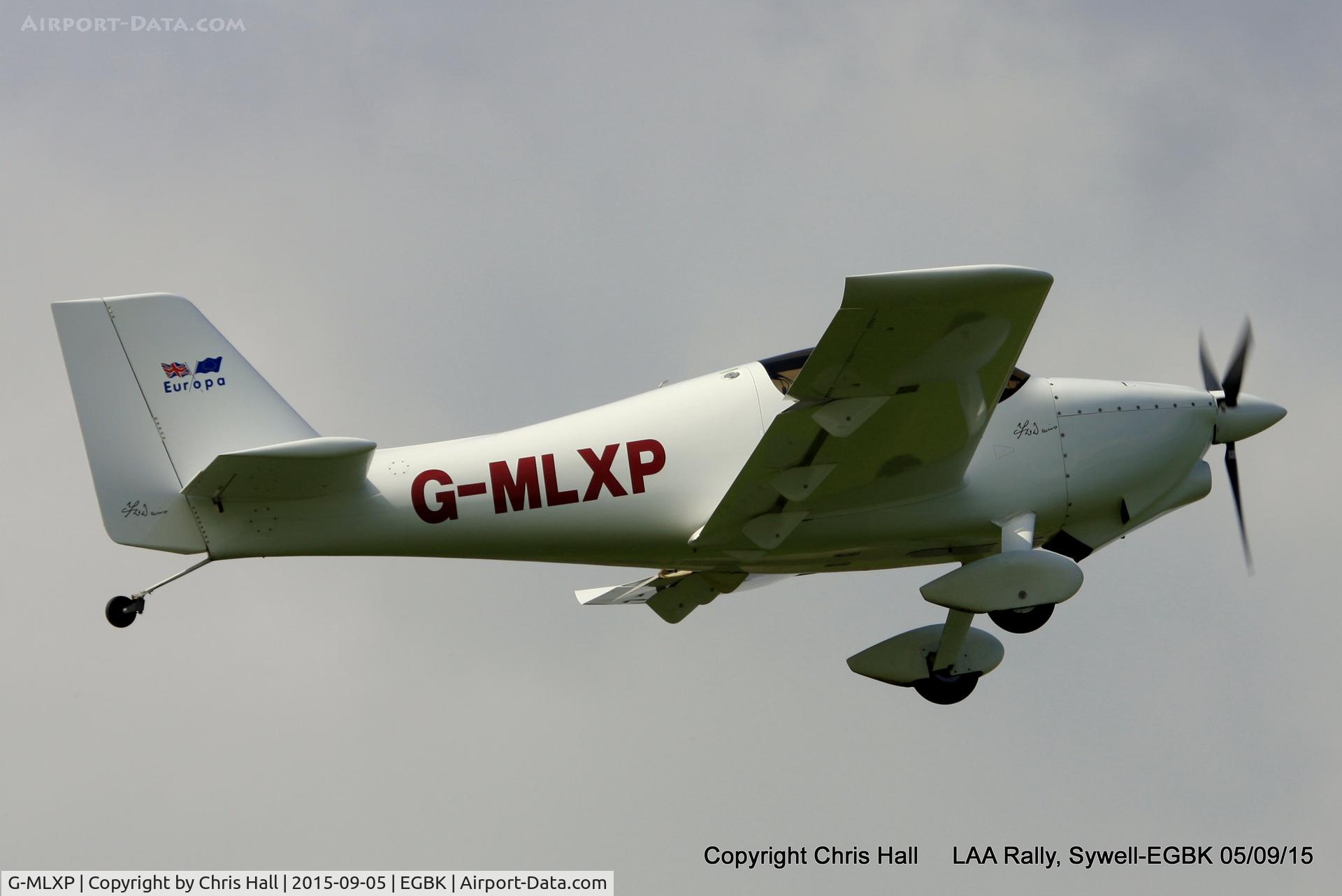 G-MLXP, 2013 Europa  C/N PFA 247-12974, at the LAA Rally 2015, Sywell