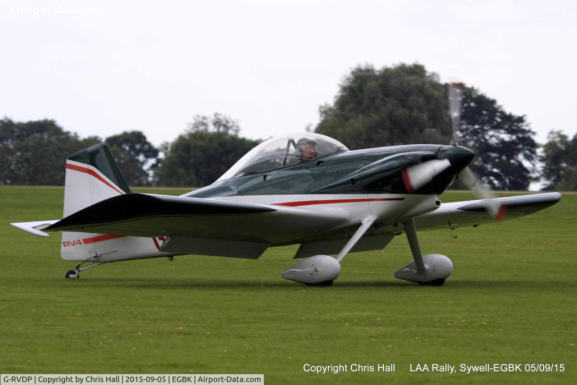 G-RVDP, 2004 Vans RV-4 C/N PFA 181-13416, at the LAA Rally 2015, Sywell