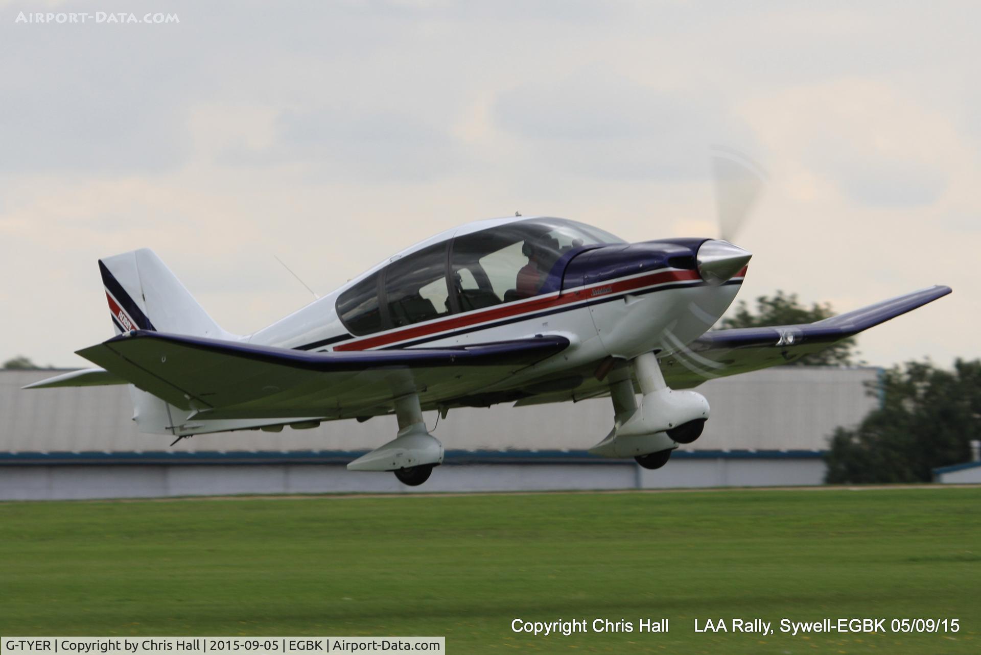 G-TYER, 2000 Robin DR-400-500 President C/N 21, at the LAA Rally 2015, Sywell