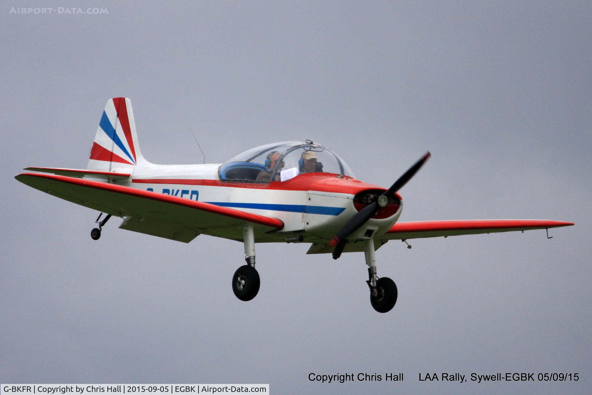 G-BKFR, 1959 Piel CP-301C Emeraude C/N 519, at the LAA Rally 2015, Sywell