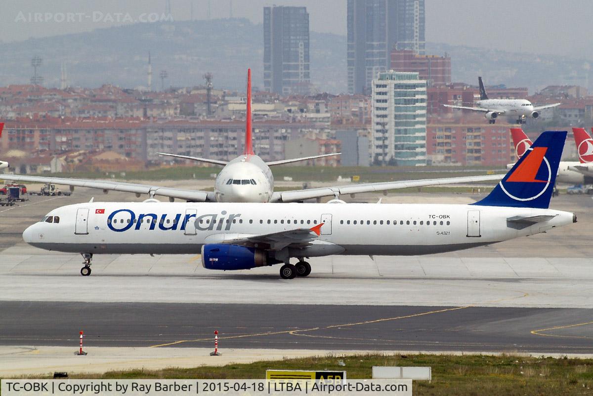 TC-OBK, 1998 Airbus A321-231 C/N 792, Airbus A321-231 [0792] (Onur Air) Istanbul-Ataturk~TC 18/04/2015