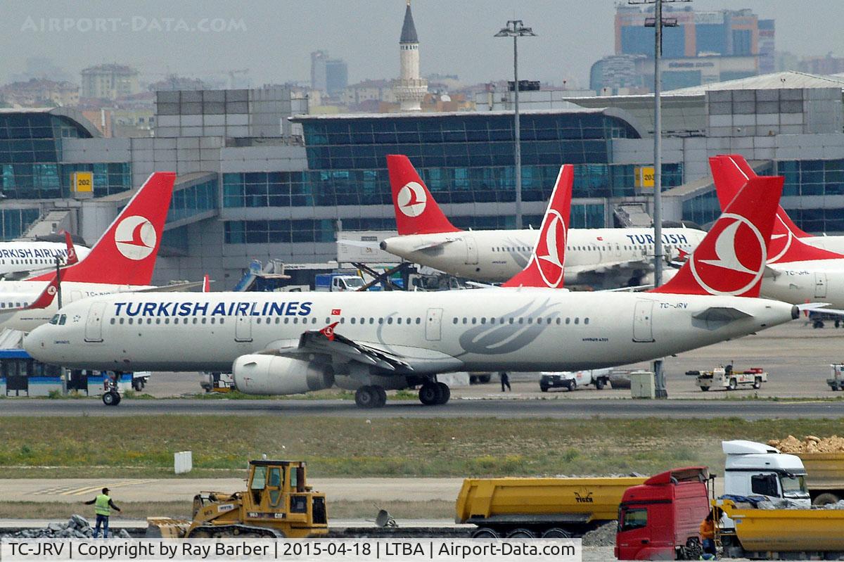 TC-JRV, 2012 Airbus A321-231 C/N 5077, Airbus A321-231 [5077] (THY Turkish Airlines) Istanbul-Ataturk~TC 18/04/2015