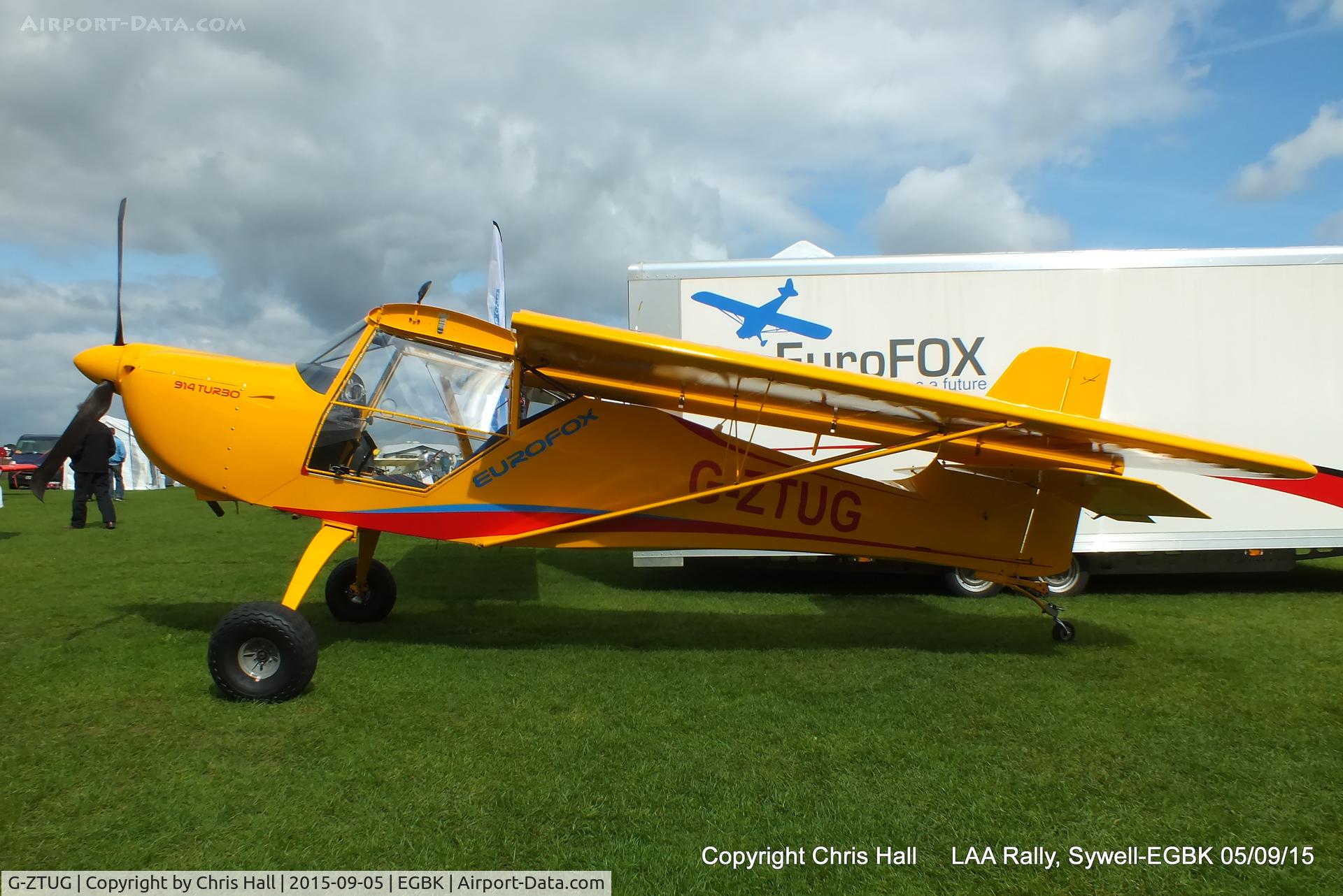 G-ZTUG, 2014 Eurofox 914 C/N LAA 376-15215, at the LAA Rally 2015, Sywell