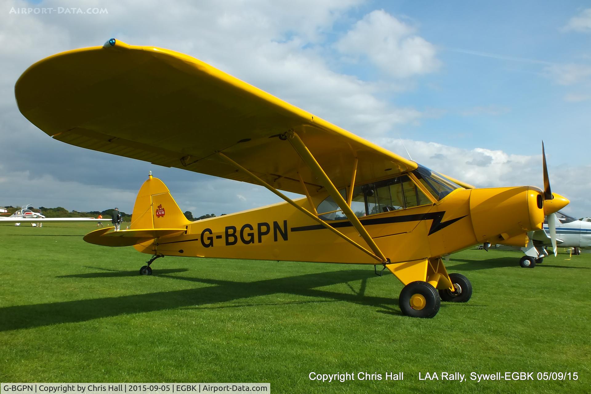 G-BGPN, 1978 Piper PA-18-150 Super Cub C/N 18-7909044, at the LAA Rally 2015, Sywell