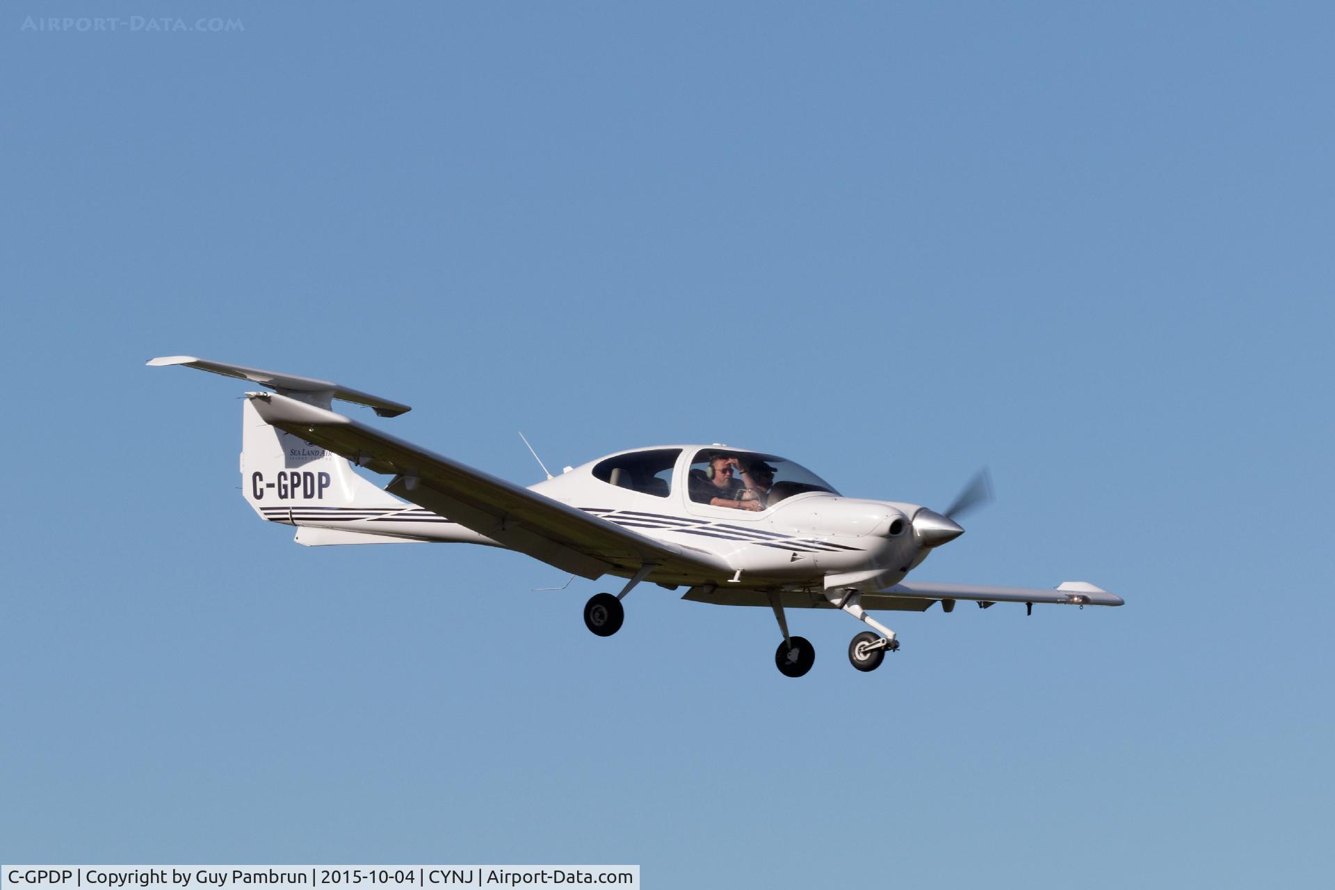 C-GPDP, 2005 Diamond DA-40 Diamond Star C/N 40.525, Landing