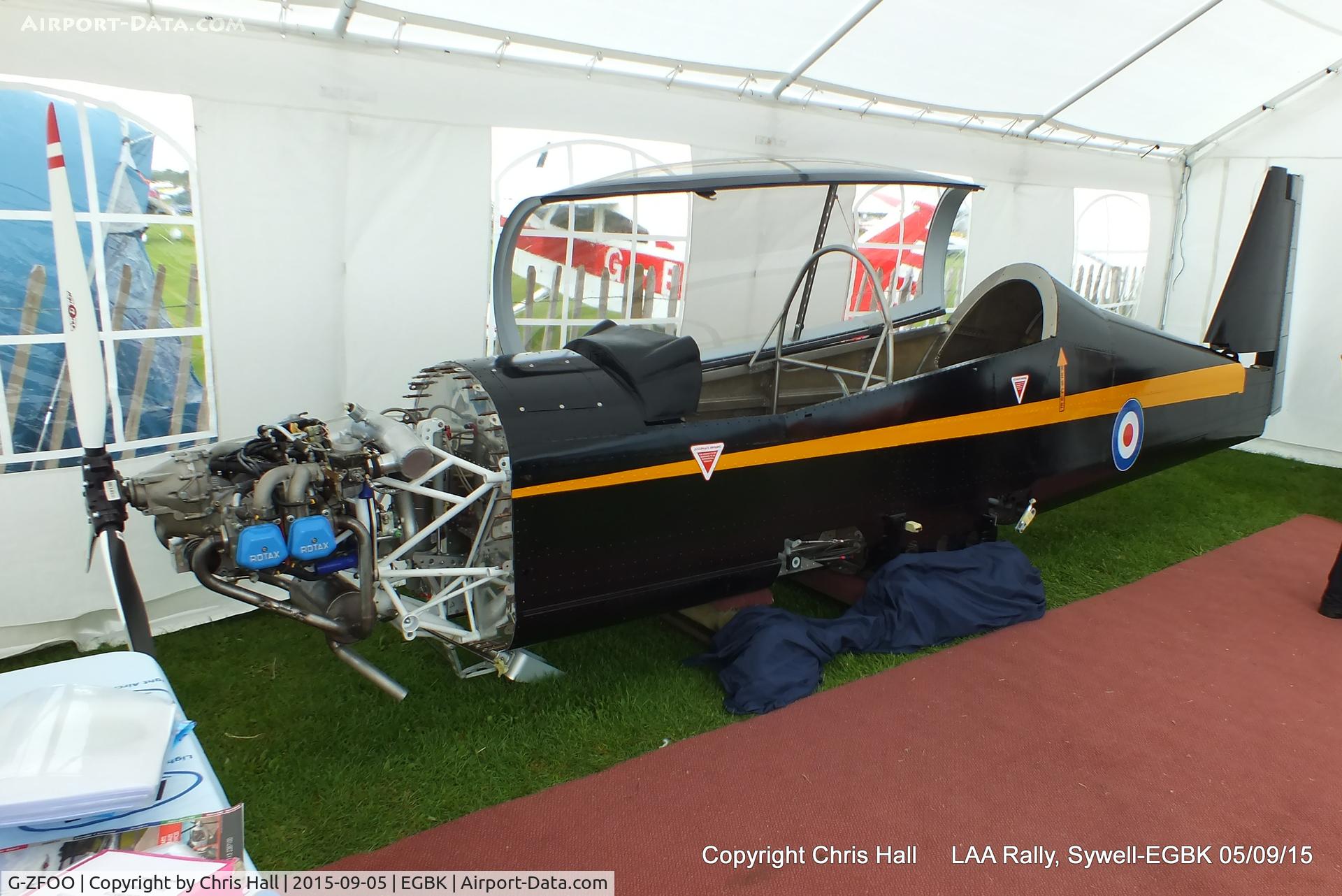 G-ZFOO, 2015 Flying Legend Tucano Replica C/N LAA 394-15360, at the LAA Rally 2015, Sywell