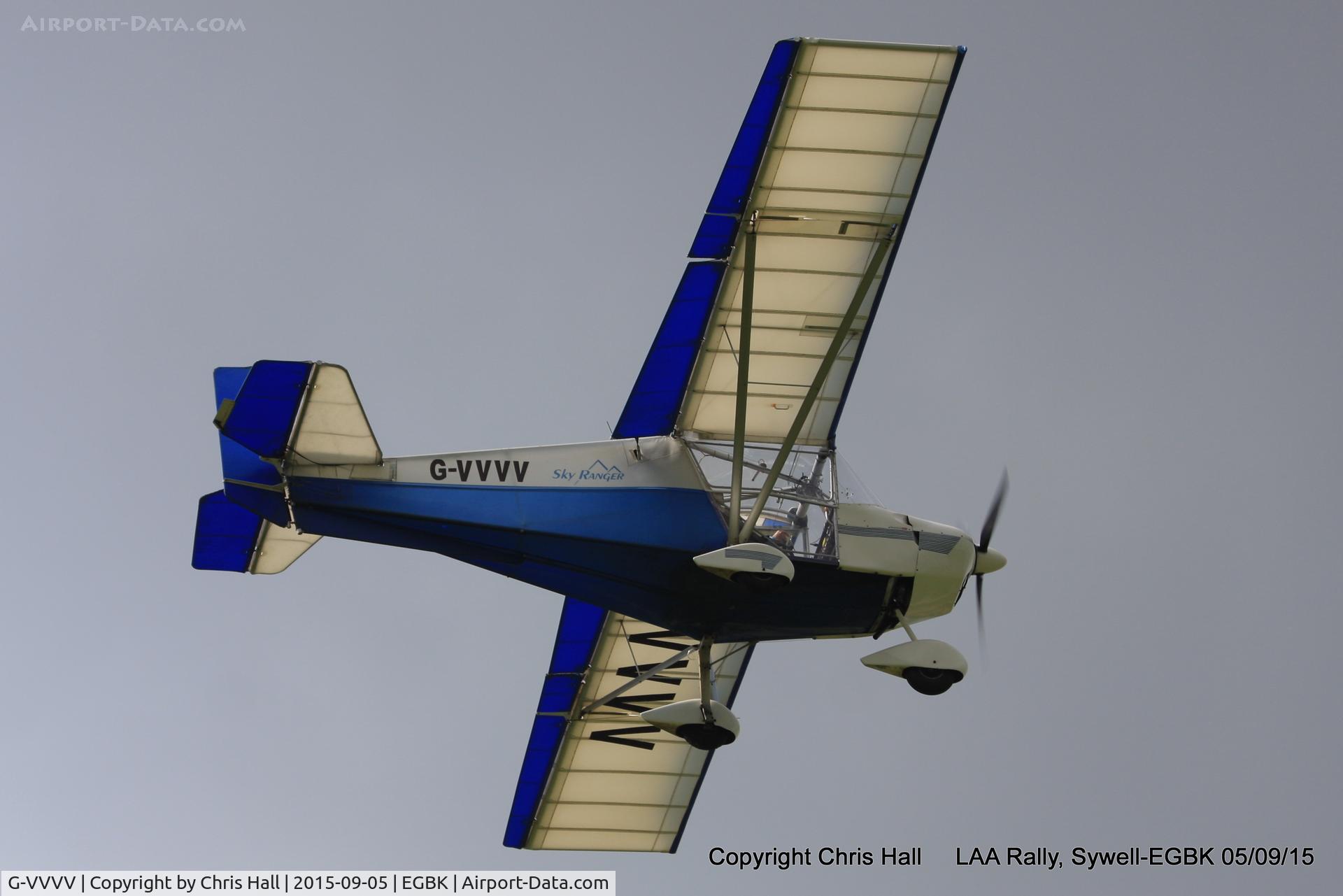 G-VVVV, 2005 Best Off Skyranger 912(2) C/N BMAA/HB/427, at the LAA Rally 2015, Sywell