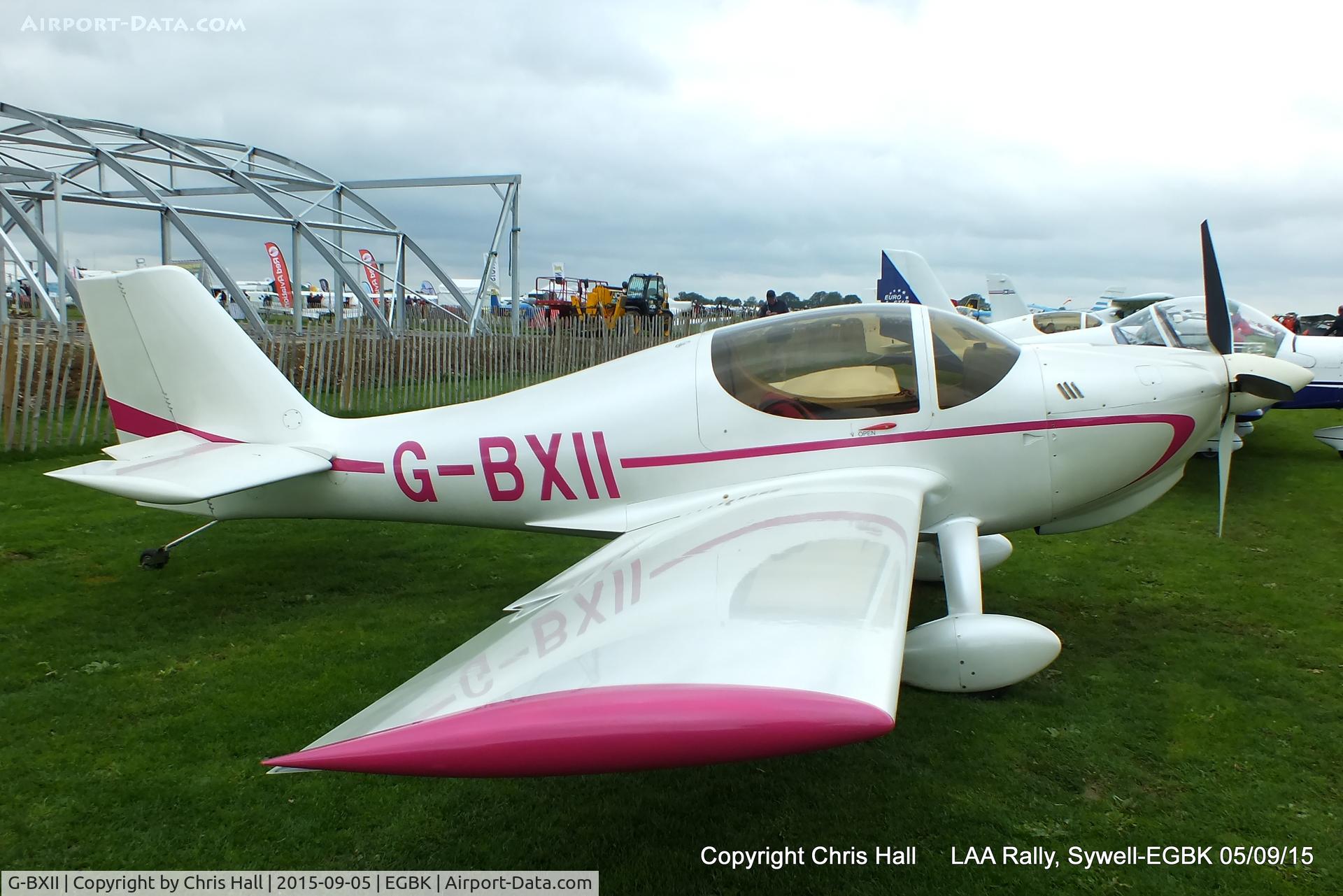 G-BXII, 2001 Europa Tailwheel C/N PFA 247-12812, at the LAA Rally 2015, Sywell