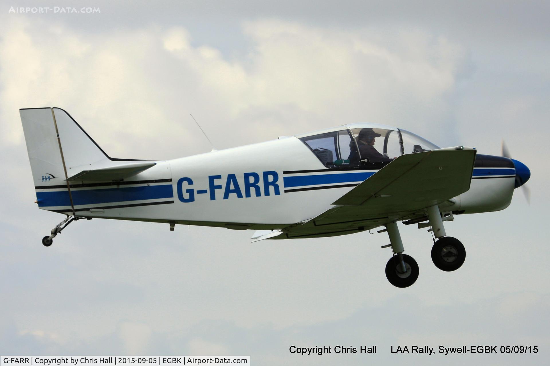 G-FARR, 1966 SAN Jodel D-150 Mascaret C/N 58, at the LAA Rally 2015, Sywell