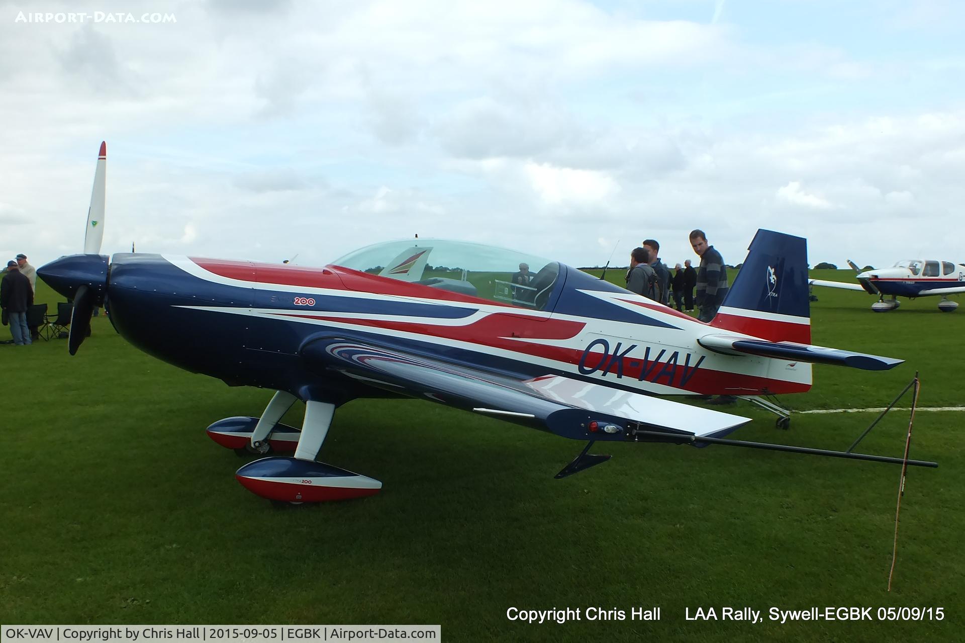 OK-VAV, 2012 Extra EA-300 C/N 1044, at the LAA Rally 2015, Sywell