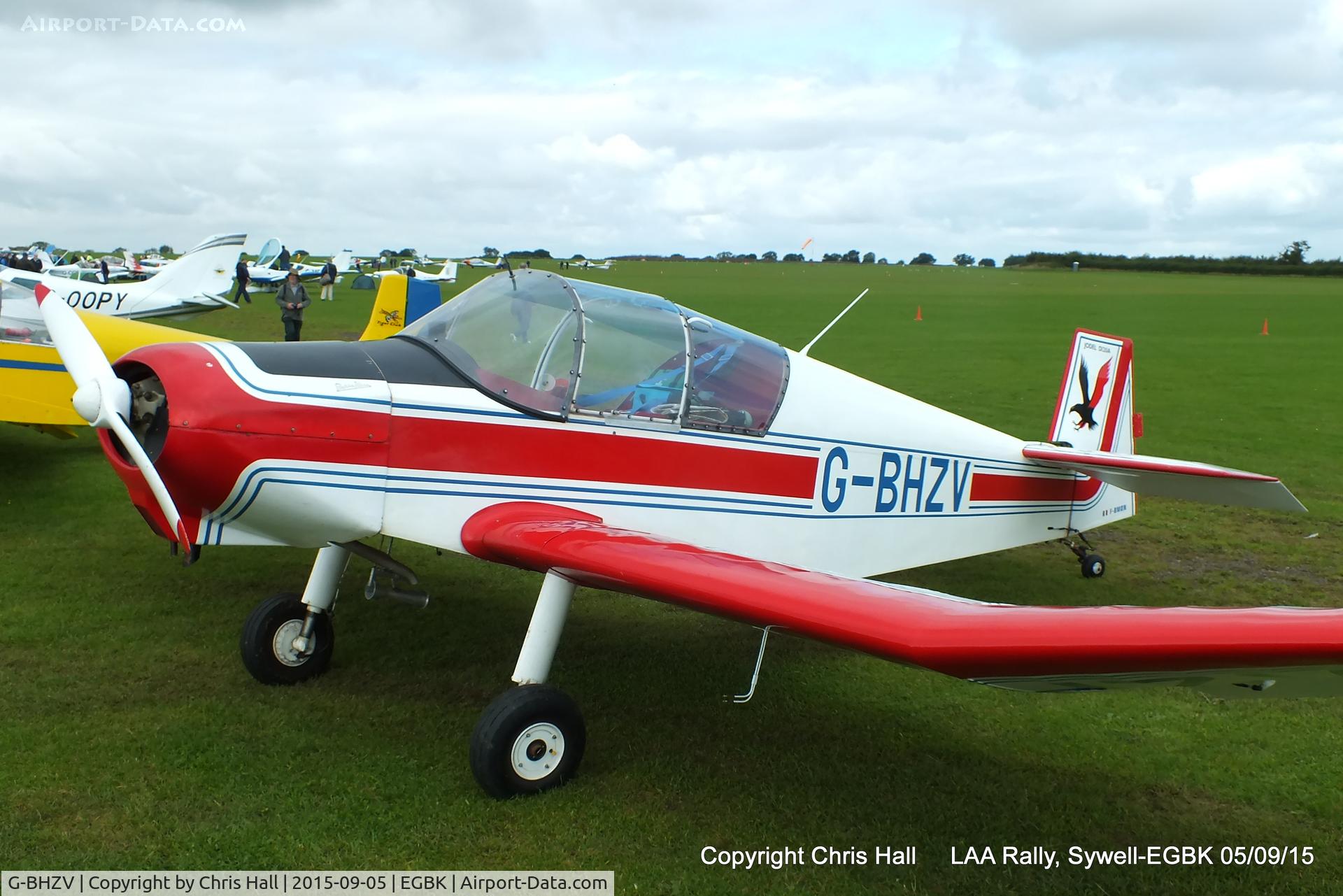 G-BHZV, 1965 Jodel D-120A C/N 278, at the LAA Rally 2015, Sywell