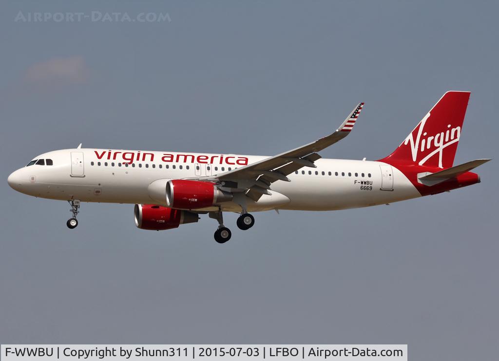 F-WWBU, 2015 Airbus A320-214 C/N 6669, C/n 6669 - To be N281VA