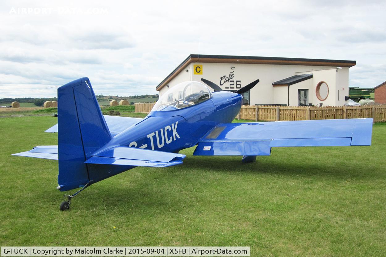 G-TUCK, 2003 Vans RV-8 C/N PFA 303-13706, Vans RV-8 at Fishburn Airfield, September 4th 2015.