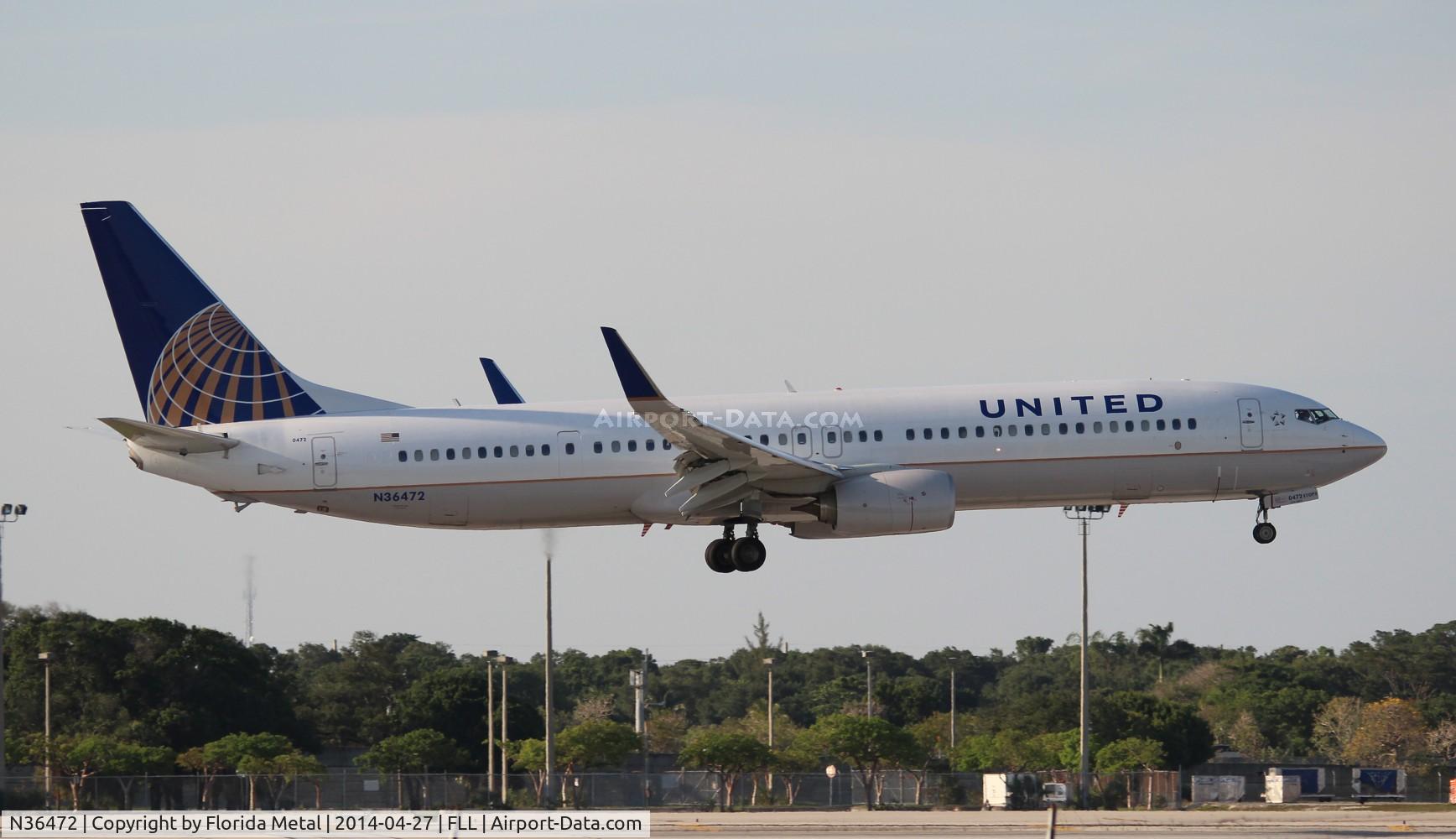 N36472, 2013 Boeing 737-924/ER C/N 31653, United