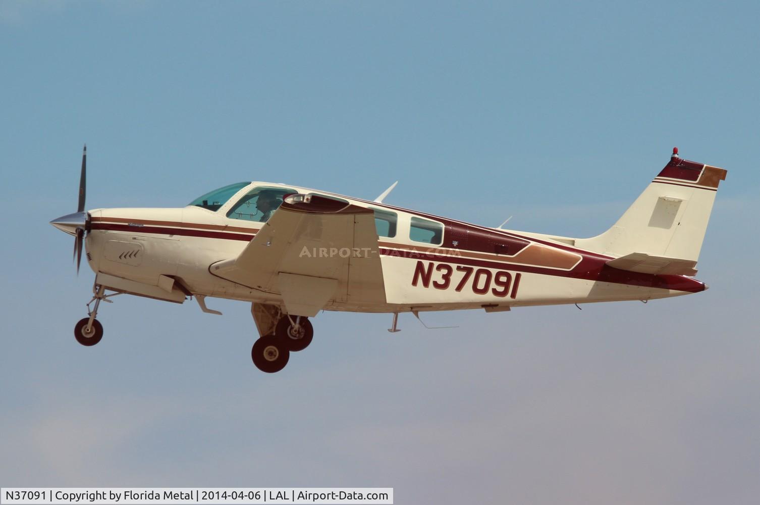 N37091, 1980 Beech A36 Bonanza 36 C/N E-1761, Beech A36