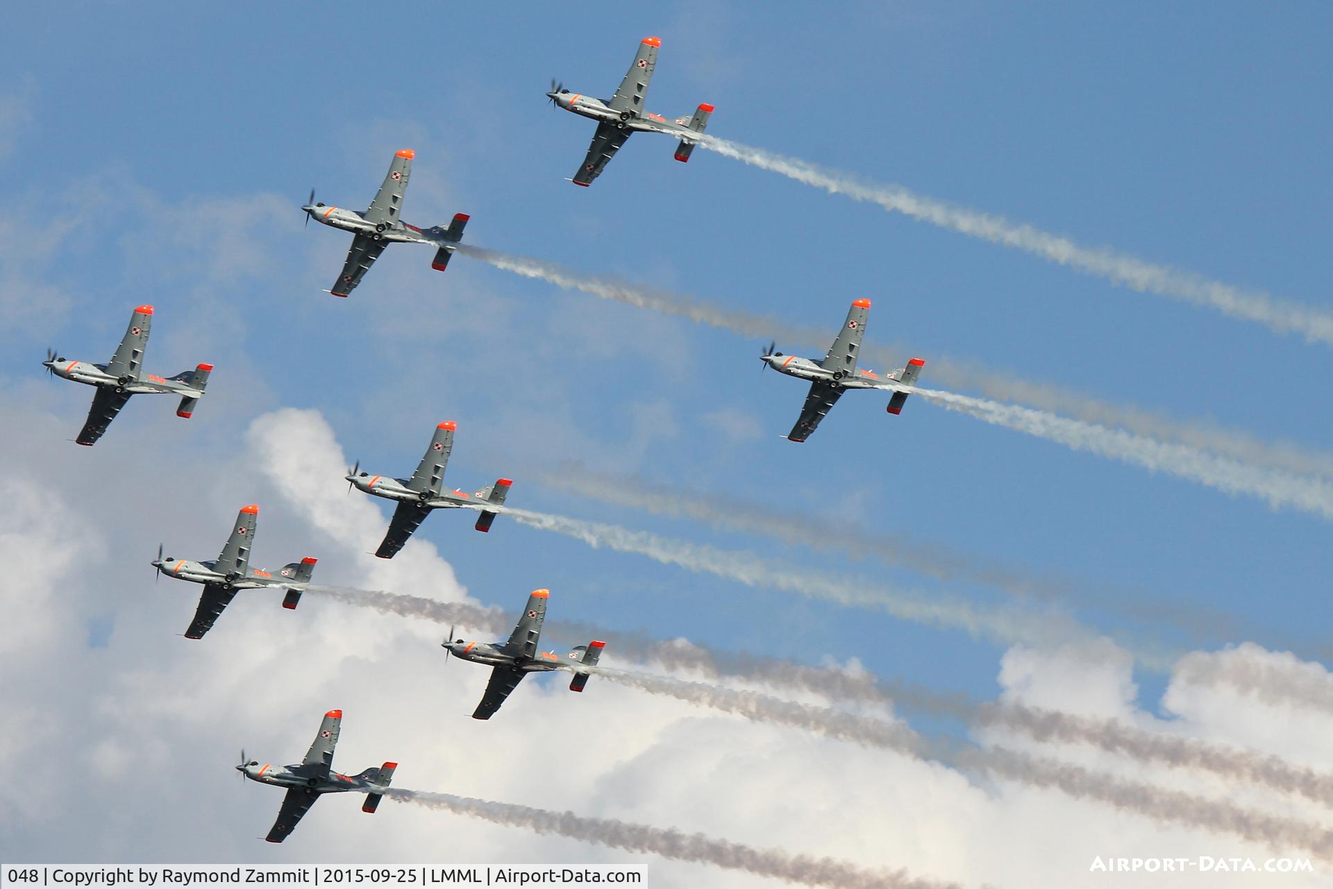 048, PZL-Okecie PZL-130TC-1 Turbo Orlik C/N 04010048, PZL-130TC-1 Turbo Orlik Aerobatic Team during the Malta International Airshow 2015