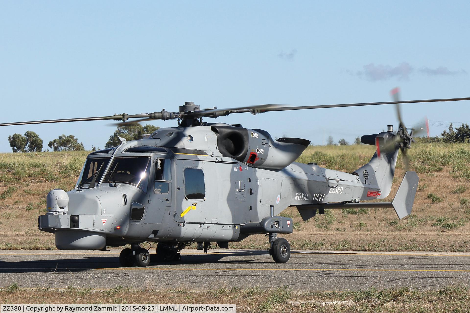 ZZ380, 2013 AgustaWestland AW-159 Wildcat HMA.2 C/N 499, AgustaWestland AW-159 Wildcat ZZ380 Royal Navy
