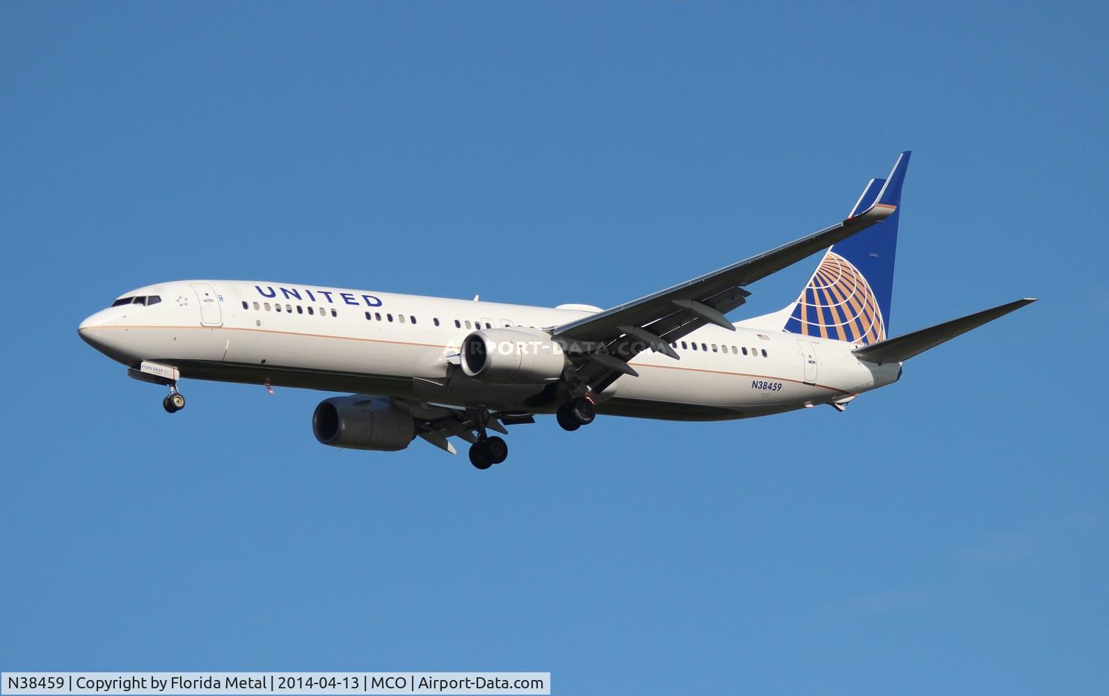 N38459, 2012 Boeing 737-924/ER C/N 37206, United