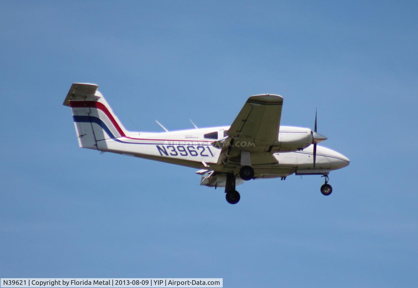 N39621, 1978 Piper PA-44-180 Seminole C/N 44-7995016, Piper Seminole