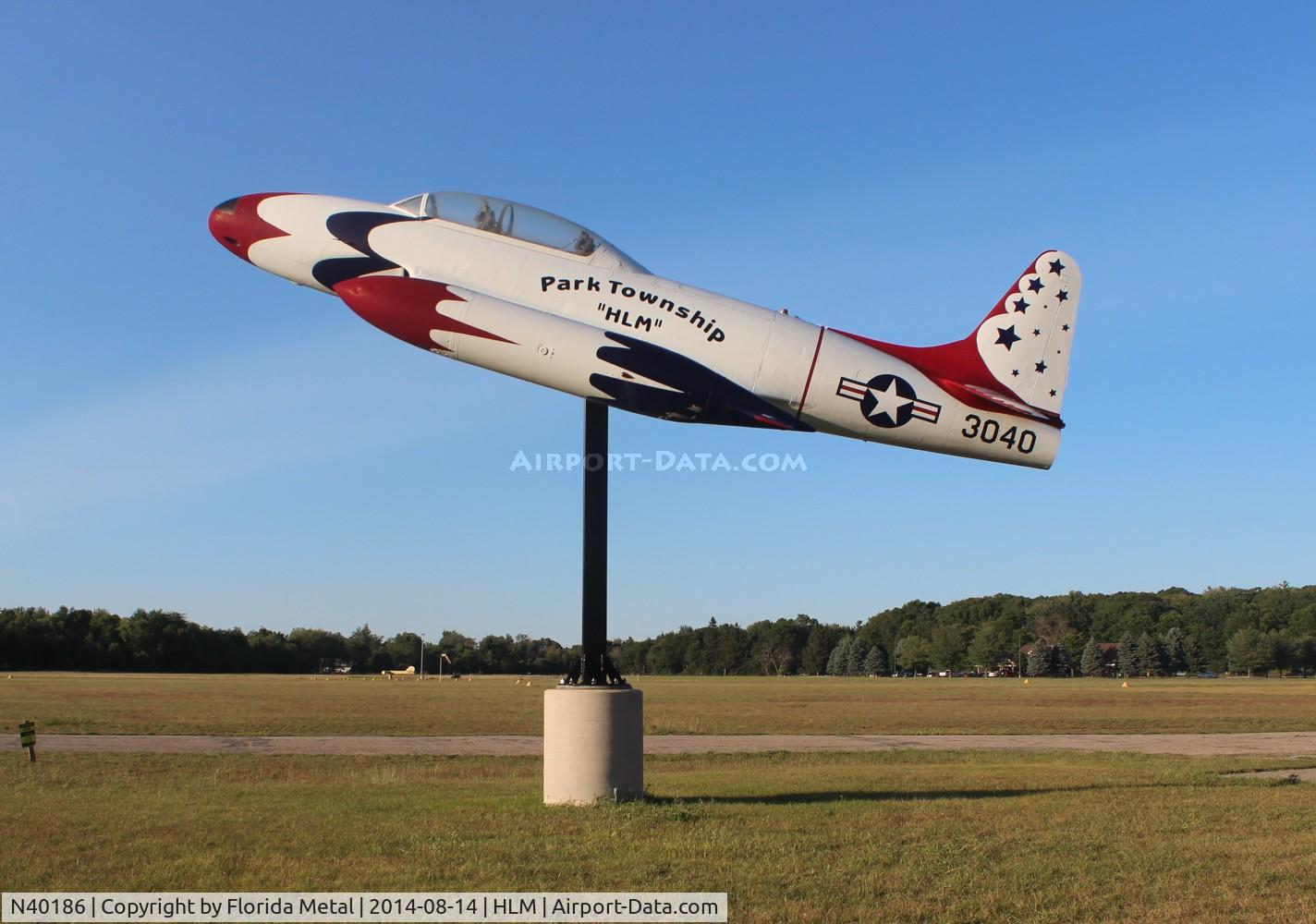 N40186, 1976 Lockheed T-33B Shooting Star C/N 143040, T-33B Shooting Star