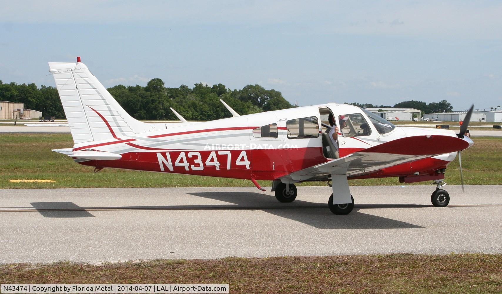 N43474, 1974 Piper PA-28R-200 Cherokee Arrow C/N 28R-7435273, PA-28R-200