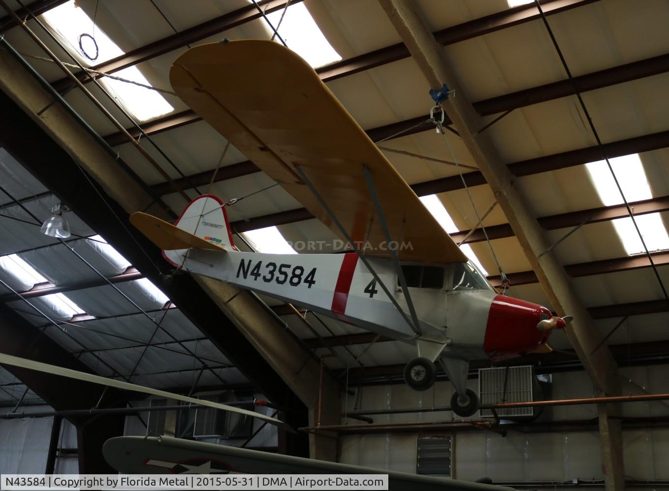 N43584, Taylorcraft BC12-D C/N 7243, Taylorcraft BC12