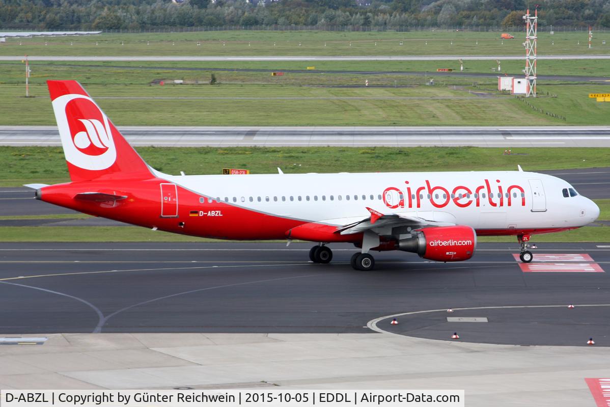 D-ABZL, 2007 Airbus A320-216 C/N 3178, departing