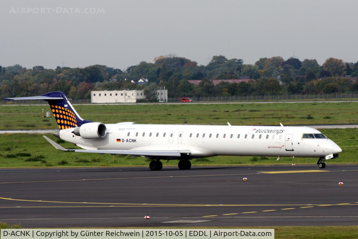 D-ACNK, 2010 Bombardier CRJ-900LR (CL-600-2D24) C/N 15251, Departing