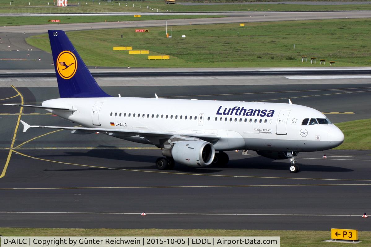 D-AILC, 1996 Airbus A319-114 C/N 616, Arriving - on the way to Terminal A
