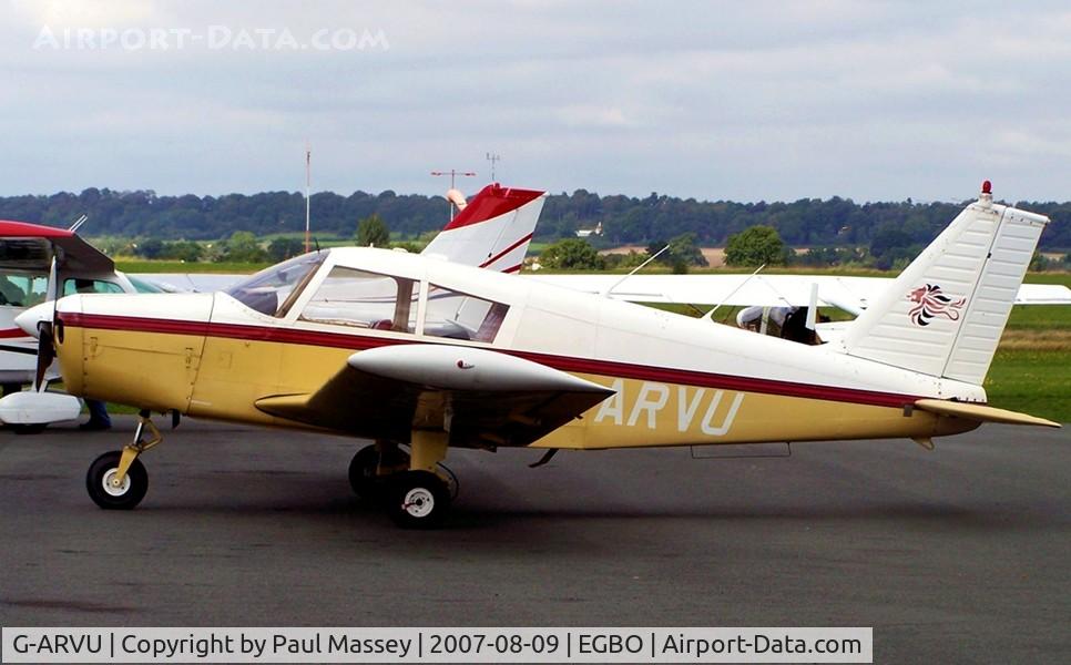 G-ARVU, 1962 Piper PA-28-160 Cherokee Cherokee C/N 28-410, Visiting Aircraft EX:-PH-ONY