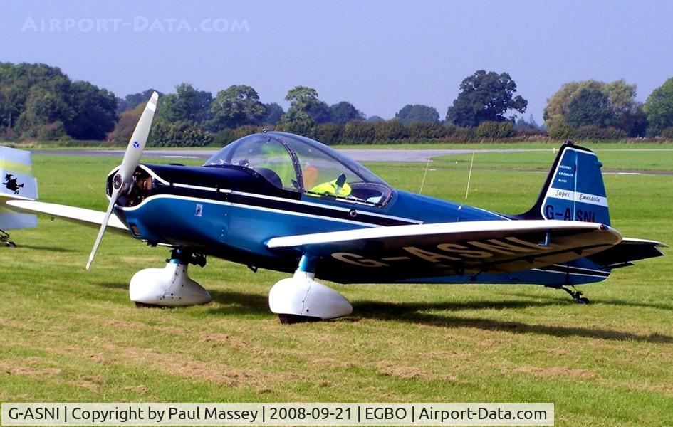 G-ASNI, 1964 Scintex CP-1310-C3 Super Emeraude C/N 925, Autumn Wings&Wheels visitor