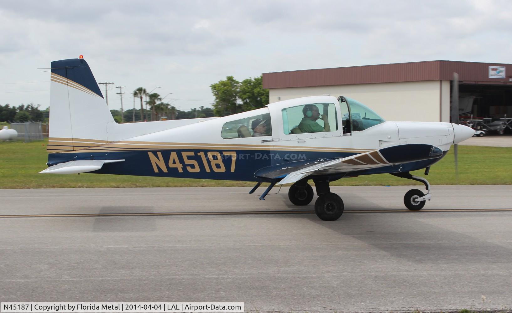N45187, 1978 Gulfstream American Corp AA-5B C/N AA5B0803, Grumman AA-5B