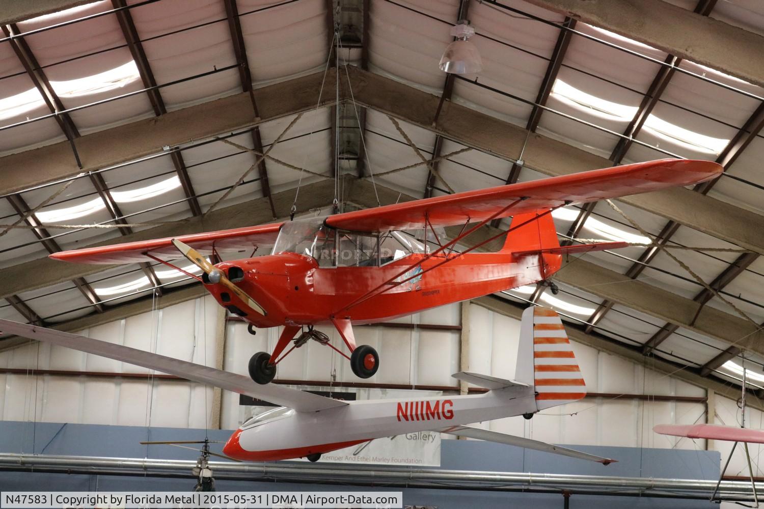 N47583, 1944 Taylorcraft DCO-65 C/N 5422, Taylorcraft DCO-65