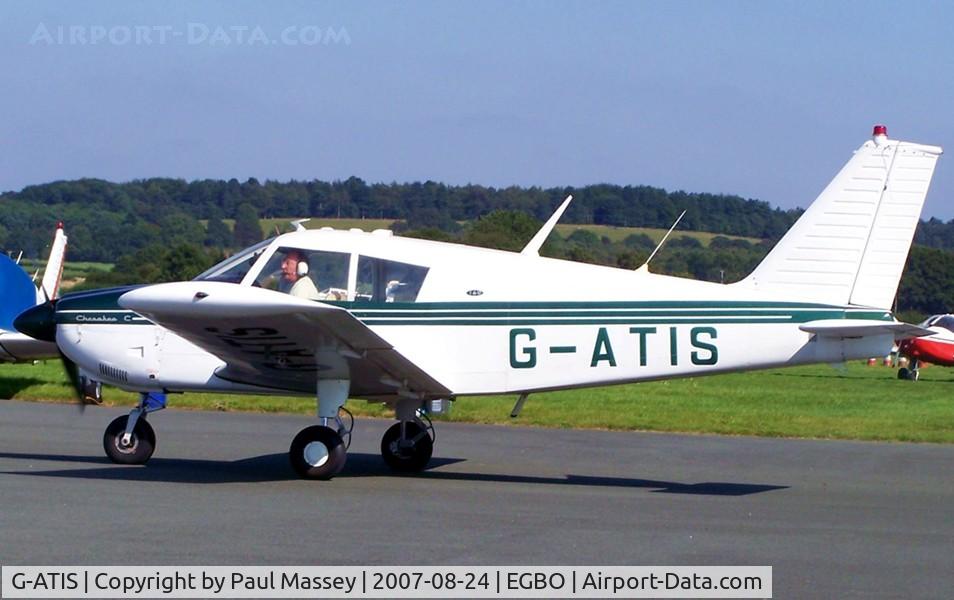G-ATIS, 1965 Piper PA-28-160 Cherokee Cherokee C/N 28-2713, Visiting Halfpenny Green.