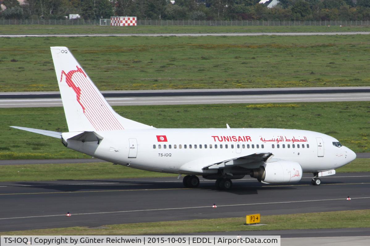 TS-IOQ, 2000 Boeing 737-6H3 C/N 29501, Taxiing to rwy 23L