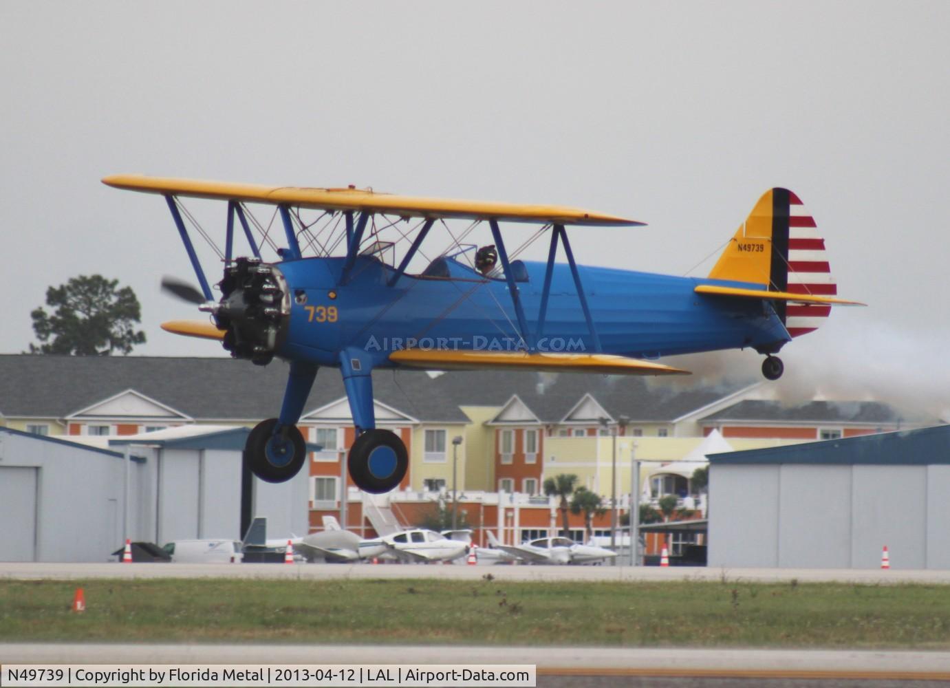 N49739, 1943 Boeing A75N1(PT17) C/N 75-4462, PT-17