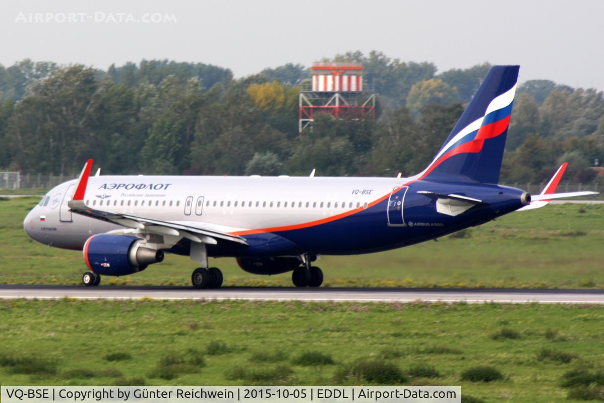 VQ-BSE, 2014 Airbus A320-214 C/N 5989, Taking off from rwy 23L