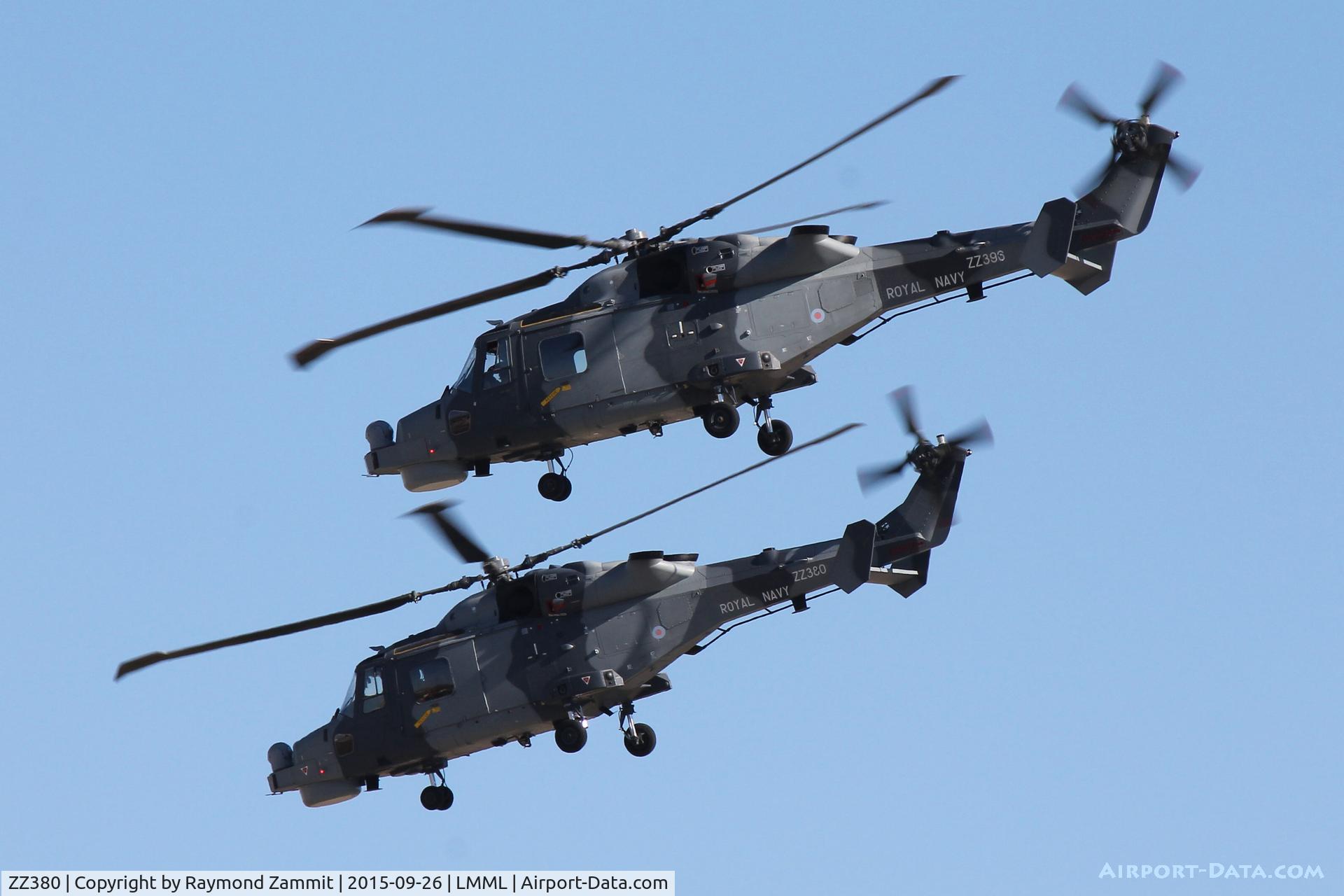 ZZ380, 2013 AgustaWestland AW-159 Wildcat HMA.2 C/N 499, AgustaWestland AW-159 Wildcat HMA.2s ZZ380 and ZZ396 Royal Navy