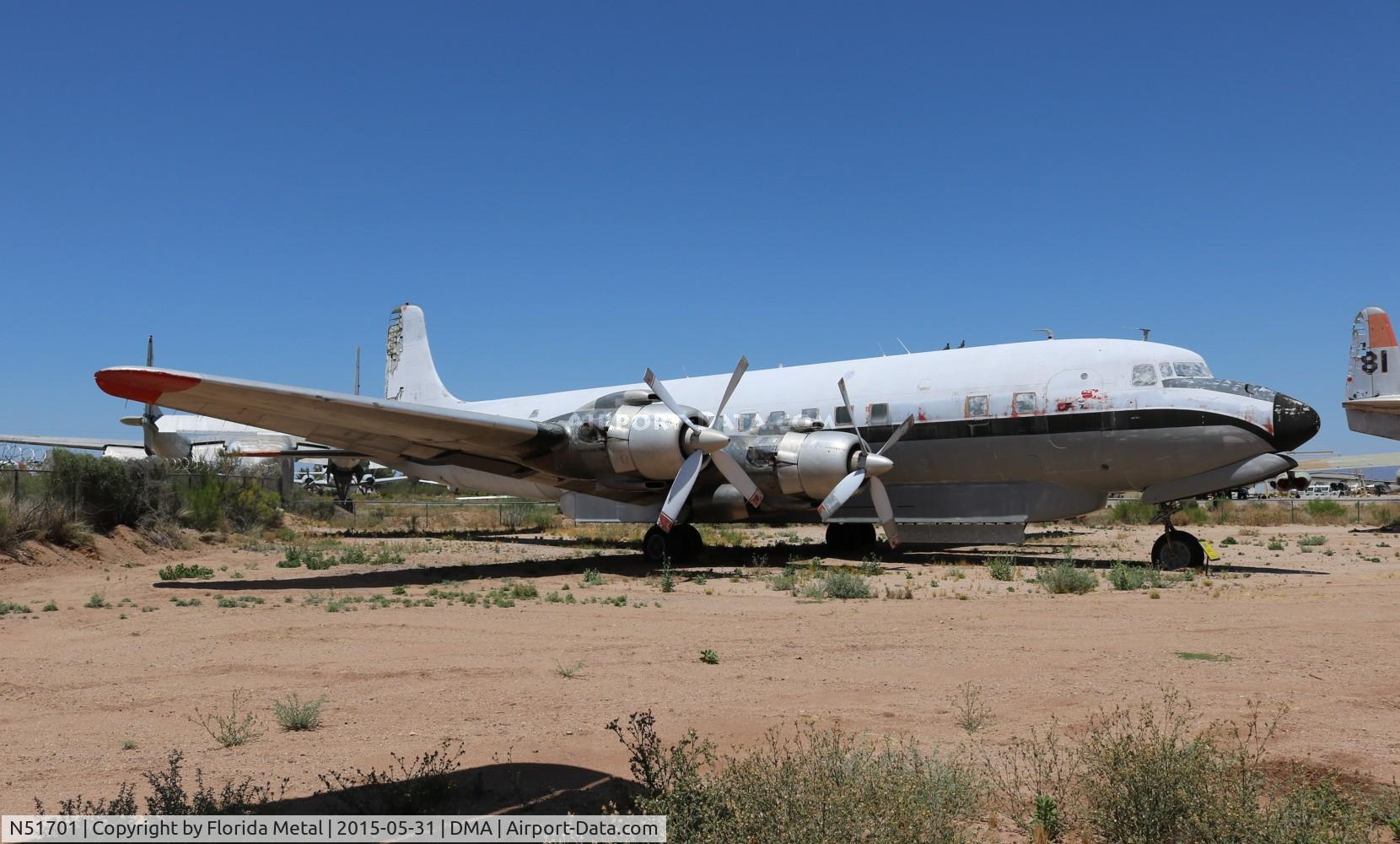 N51701, 1957 Douglas DC-7B C/N 44701, DC-7B