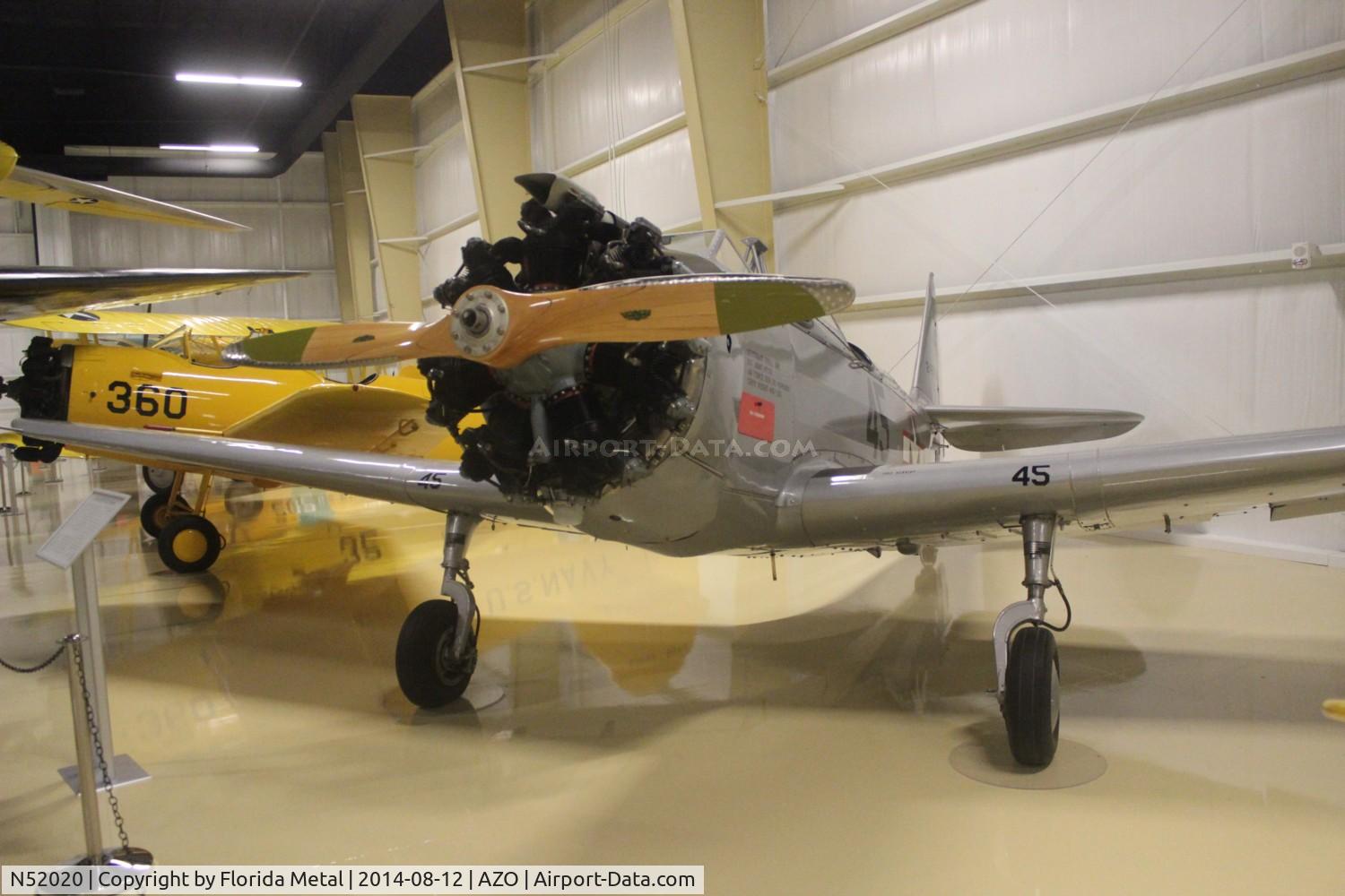 N52020, 1943 Fairchild (Howard) PT-23A Cornell (M-62C) C/N HO-291, PT-23A
