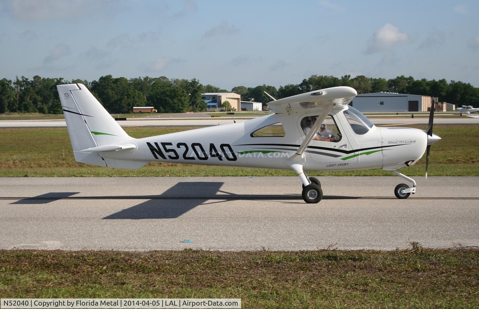 N52040, Cessna 162 Skycatcher C/N 16200019, Cessna Skycatcher