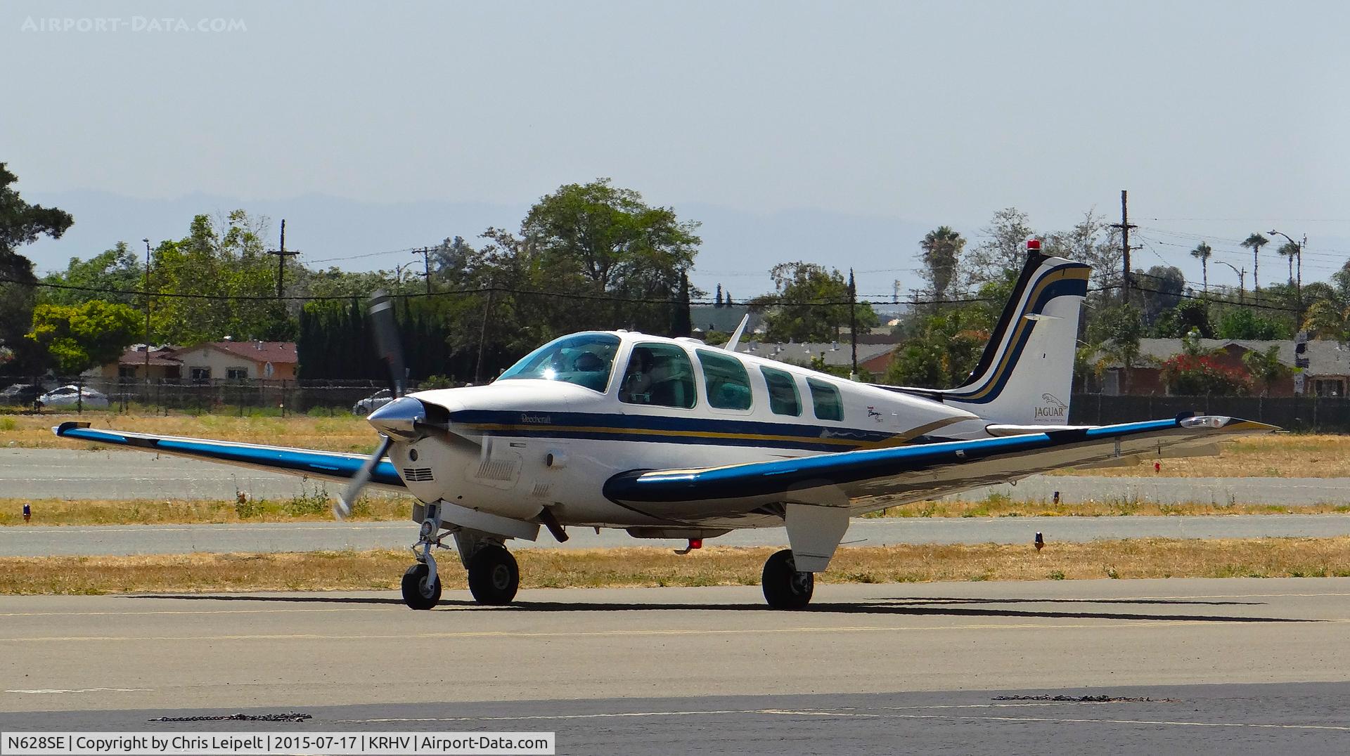 N628SE, 2000 Raytheon Aircraft Company B36TC Bonanza C/N EA-655, Locally-based 2000 Beechcraft B36TC 